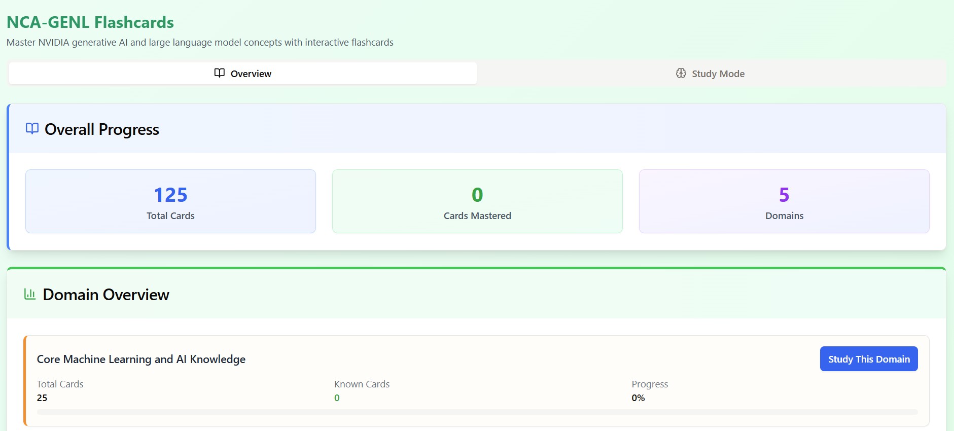 Interactive Flashcards